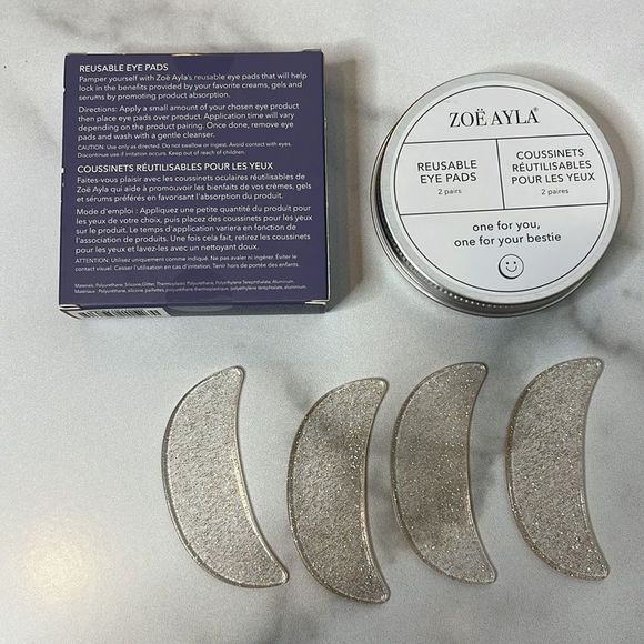 Zoë Ayla® Reusable Eye Pads (2 Pack) - Picture 2 of 4